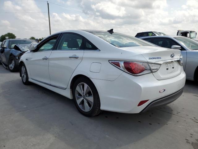 KMHEC4A46CA044276 - 2012 HYUNDAI SONATA HYBRID WHITE photo 2