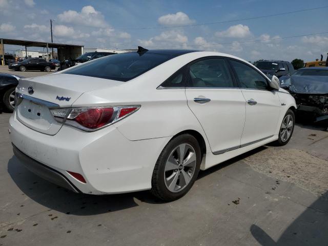 KMHEC4A46CA044276 - 2012 HYUNDAI SONATA HYBRID WHITE photo 3