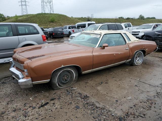 1H57K3K477074 - 1973 CHEVROLET MONTECARLO BROWN photo 1