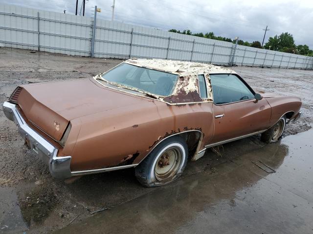 1H57K3K477074 - 1973 CHEVROLET MONTECARLO BROWN photo 3