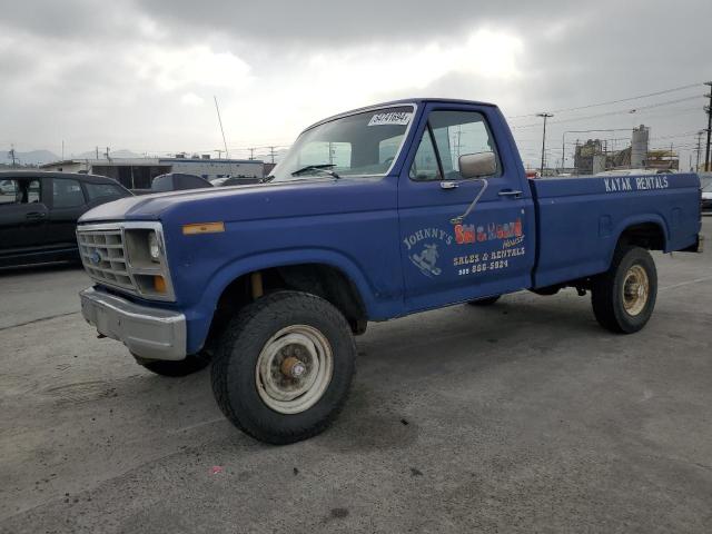 1986 FORD F250, 