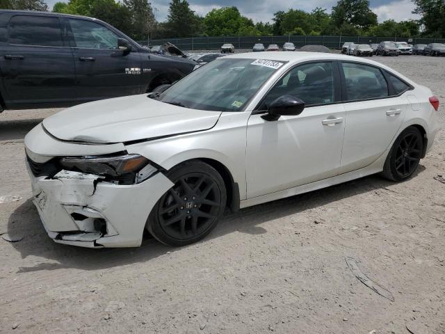 2HGFE2F5XNH514839 - 2022 HONDA CIVIC SPORT 白色 照片 1