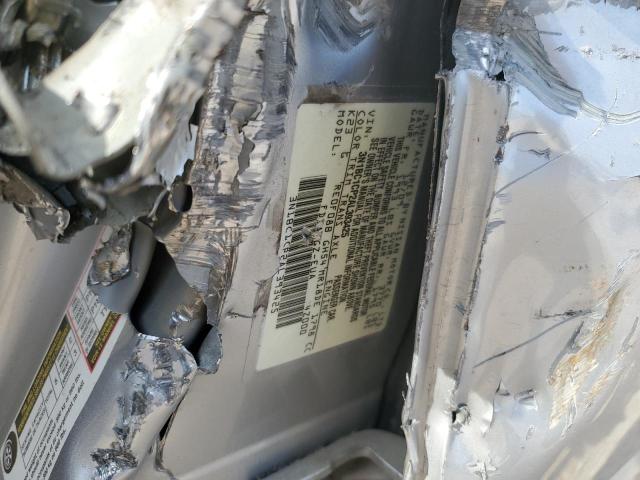 3N1BC1CP2AL393425 - 2010 NISSAN VERSA S فضي صورة 12