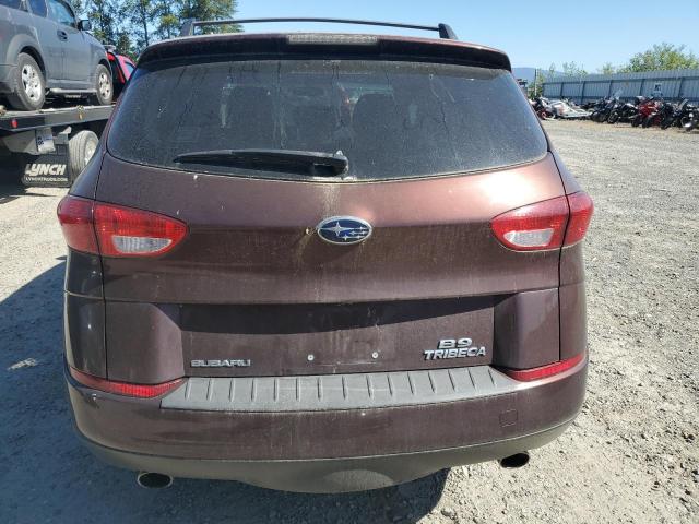 4S4WX85C764408046 - 2006 SUBARU B9 TRIBECA 3.0 H6 MAROON photo 6