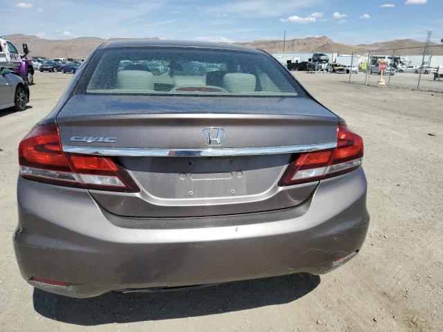 19XFB2E56FE060563 - 2015 HONDA CIVIC LX GRAY photo 6