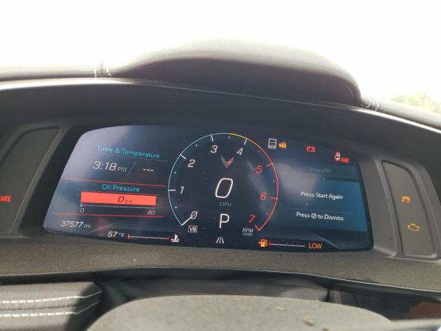 1G1YA2D44N5102848 - 2022 CHEVROLET CORVETTE STINGRAY 1LT WHITE photo 9