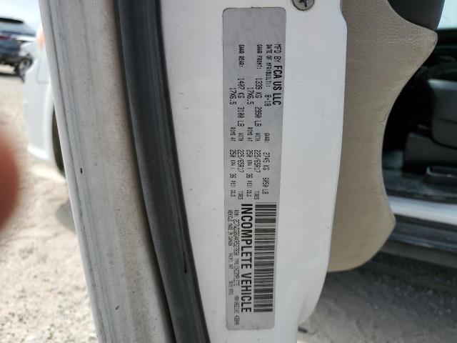 2C7WDGBG4KR527830 - 2019 DODGE GRAND CARA SE WHITE photo 13