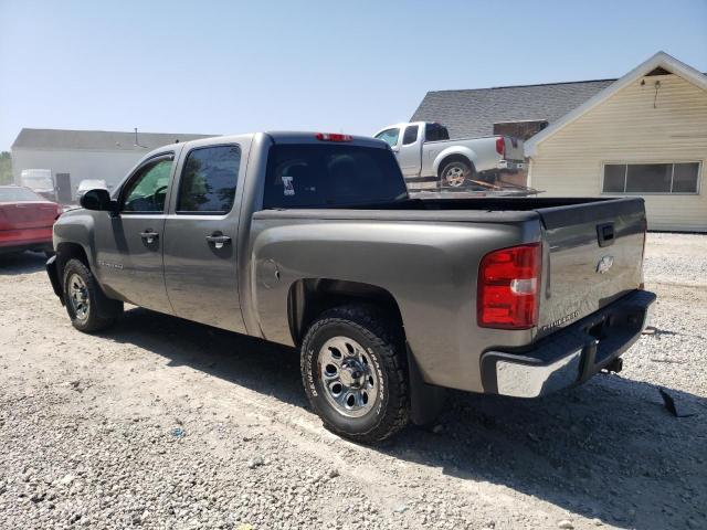 2GCEC13C571632788 - 2007 CHEVROLET SILVERADO C1500 CREW CAB GRAY photo 2