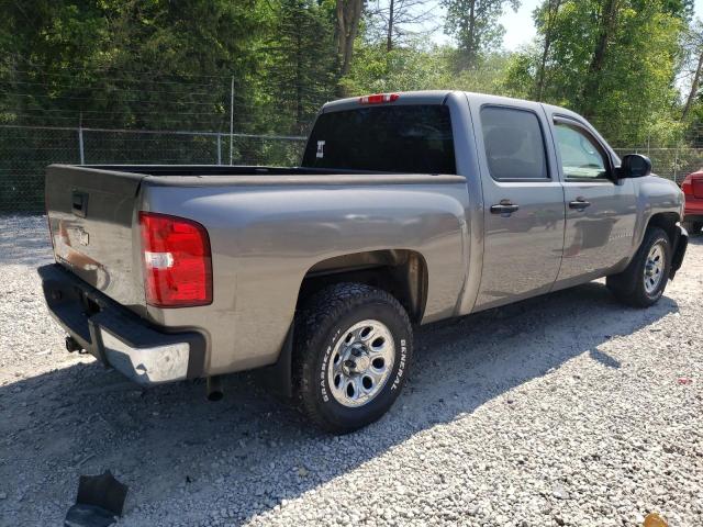 2GCEC13C571632788 - 2007 CHEVROLET SILVERADO C1500 CREW CAB GRAY photo 3