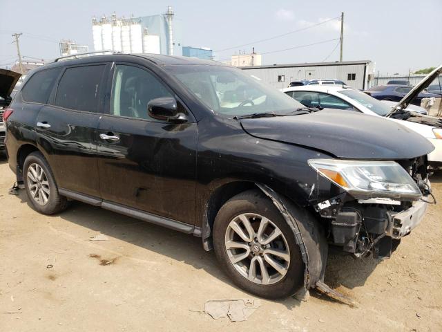 5N1AR2MNXDC602612 - 2013 NISSAN PATHFINDER S BLACK photo 4