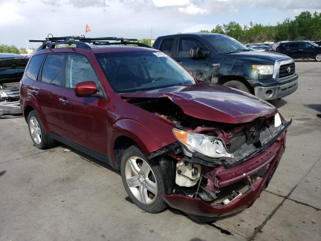 JF2SH64639H795841 - 2009 SUBARU FORESTER 2.5X LIMITED BURGUNDY photo 4