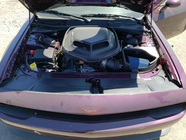 2C3CDZFJ9NH181063 - 2022 DODGE CHALLENGER R/T SCAT PACK PURPLE photo 11
