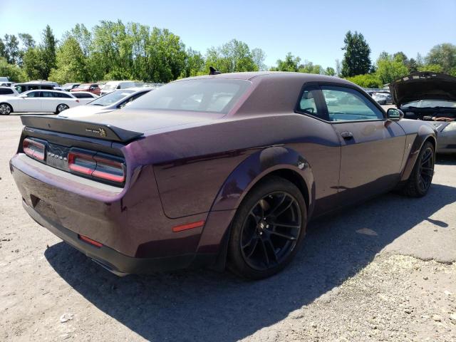 2C3CDZFJ9NH181063 - 2022 DODGE CHALLENGER R/T SCAT PACK PURPLE photo 3