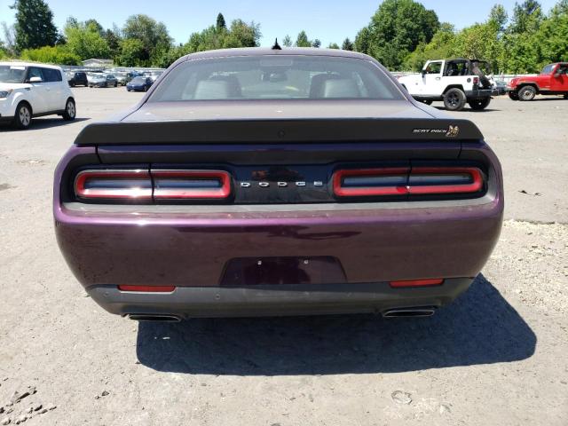 2C3CDZFJ9NH181063 - 2022 DODGE CHALLENGER R/T SCAT PACK PURPLE photo 6