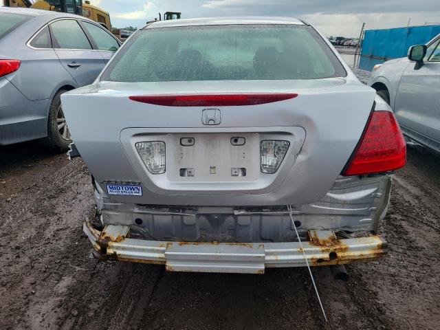 1HGCM56487A013187 - 2007 HONDA ACCORD LX SILVER photo 6