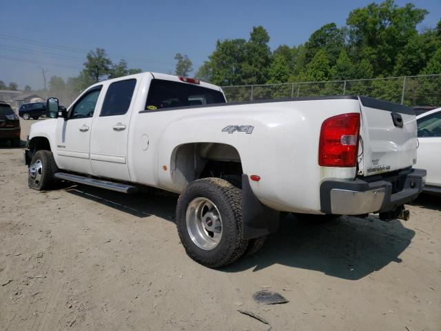 1GT424C86EF135184 - 2014 GMC SIERRA K3500 SLT WHITE photo 2