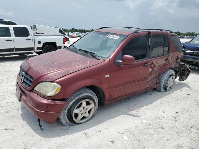 4JGAB54E2YA200820 - 2000 MERCEDES-BENZ ML 320 BURGUNDY photo 1