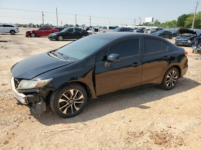 19XFB2F96DE046953 - 2013 HONDA CIVIC EXL შავი ფოტო 1