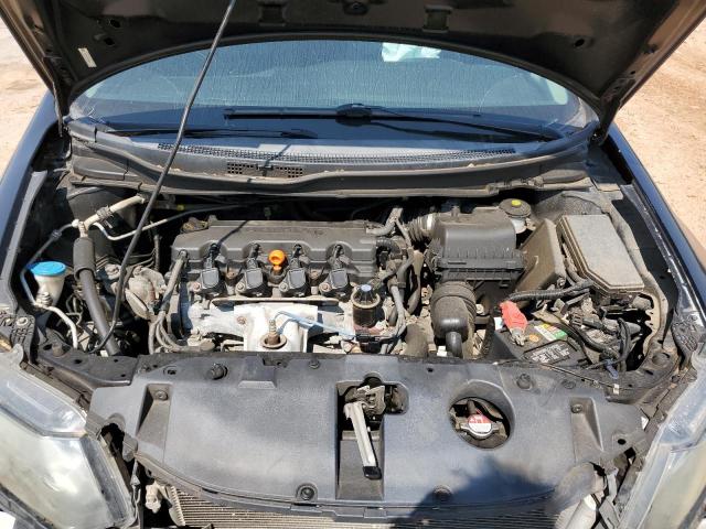 19XFB2F96DE046953 - 2013 HONDA CIVIC EXL შავი ფოტო 11