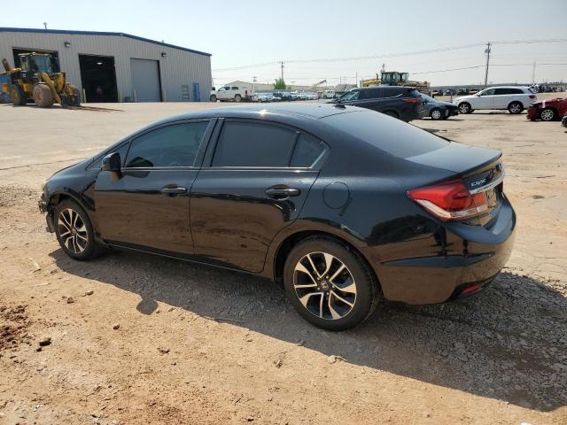 19XFB2F96DE046953 - 2013 HONDA CIVIC EXL შავი ფოტო 2