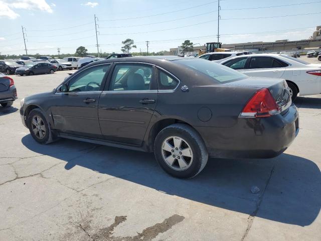 2G1WT57N591206781 - 2009 CHEVROLET IMPALA 1LT BLACK photo 2