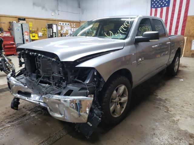 1C6RR7TT5KS684702 - 2019 RAM 1500 CLASS SLT ვერცხლისფერი ფოტო 2