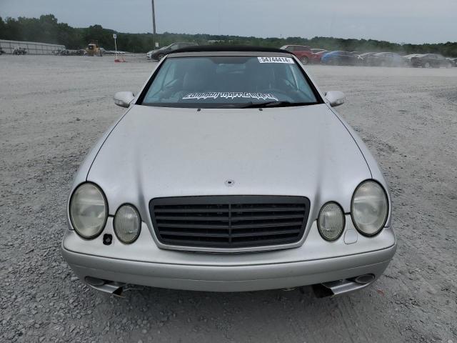 WDBLK70G21T087881 - 2001 MERCEDES-BENZ CLK 430 SILVER photo 5