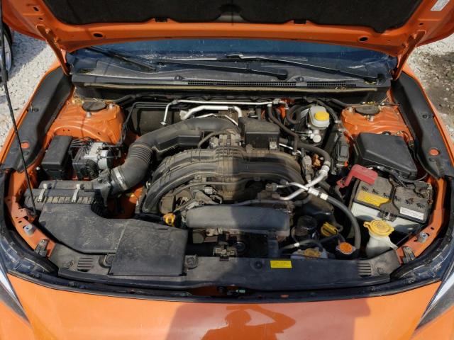 JF2GTABC7J8348854 - 2018 SUBARU CROSSTREK PREMIUM ORANGE photo 11