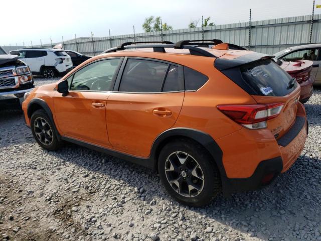 JF2GTABC7J8348854 - 2018 SUBARU CROSSTREK PREMIUM ORANGE photo 2