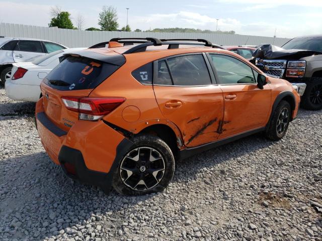 JF2GTABC7J8348854 - 2018 SUBARU CROSSTREK PREMIUM ORANGE photo 3