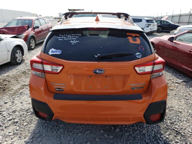 JF2GTABC7J8348854 - 2018 SUBARU CROSSTREK PREMIUM ORANGE photo 6