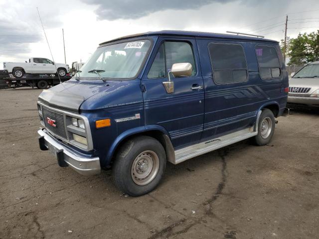 1GDEG25Z1SF511099 - 1995 GMC RALLY WAGO G2500 BLUE photo 1