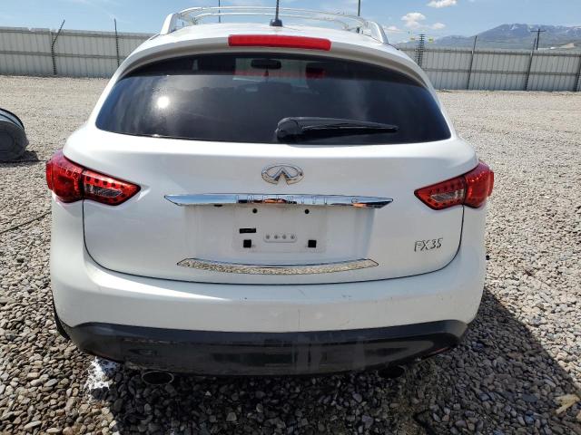 JN8AS1MW7AM856395 - 2010 INFINITI FX35 WHITE photo 6