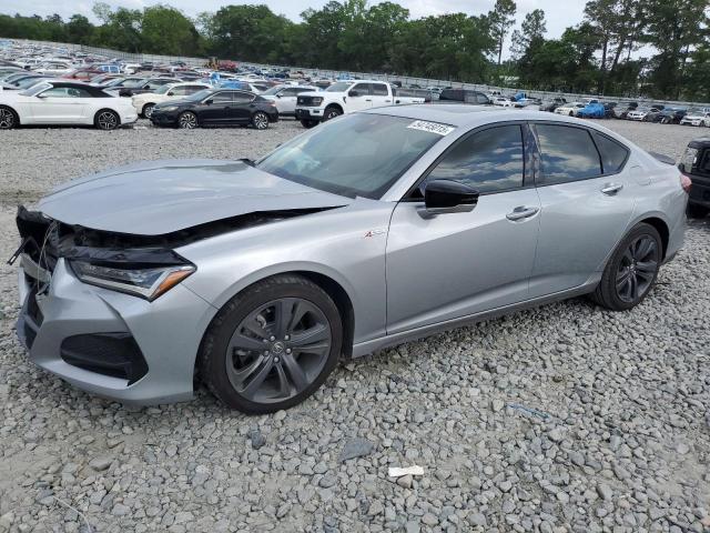 19UUB5F55NA000851 - 2022 ACURA TLX TECH A GRAY photo 1