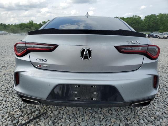 19UUB5F55NA000851 - 2022 ACURA TLX TECH A GRAY photo 6