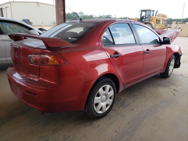 JA3AU16U28U009634 - 2008 MITSUBISHI LANCER DE RED photo 3