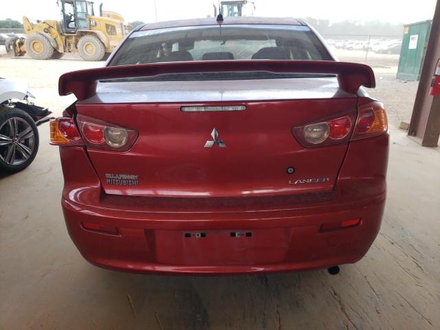 JA3AU16U28U009634 - 2008 MITSUBISHI LANCER DE RED photo 6