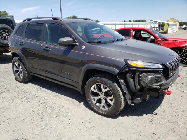 1C4PJMBS5FW661871 - 2015 JEEP CHEROKEE TRAILHAWK CHARCOAL photo 4