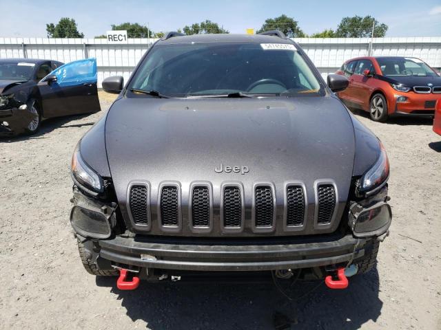 1C4PJMBS5FW661871 - 2015 JEEP CHEROKEE TRAILHAWK CHARCOAL photo 5