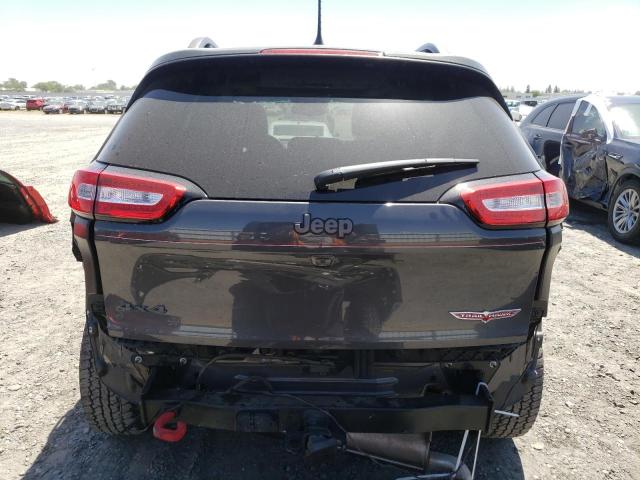 1C4PJMBS5FW661871 - 2015 JEEP CHEROKEE TRAILHAWK CHARCOAL photo 6