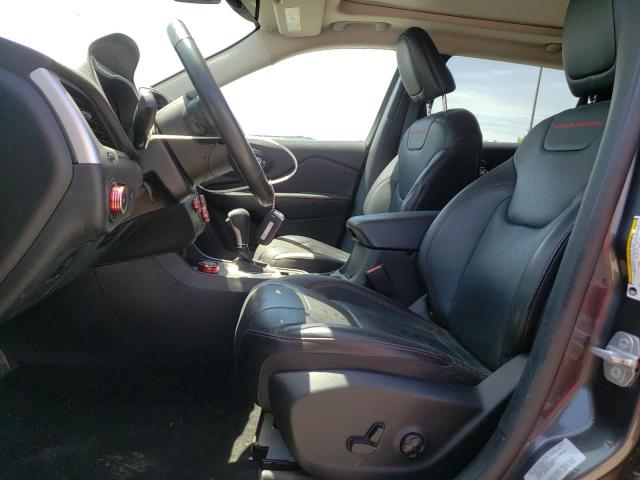 1C4PJMBS5FW661871 - 2015 JEEP CHEROKEE TRAILHAWK CHARCOAL photo 7