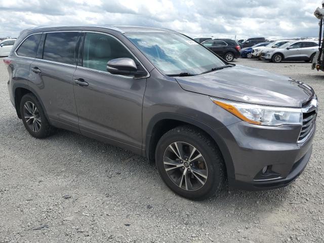 5TDJKRFH7GS287750 - 2016 TOYOTA HIGHLANDER XLE CHARCOAL photo 4