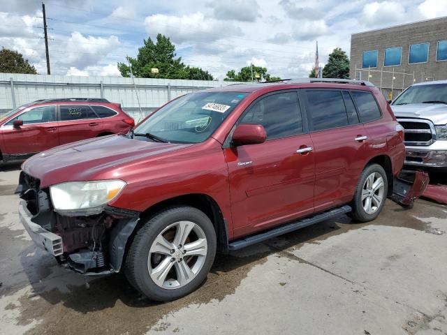 JTEES43A882019578 - 2008 TOYOTA HIGHLANDER SPORT BURGUNDY photo 1