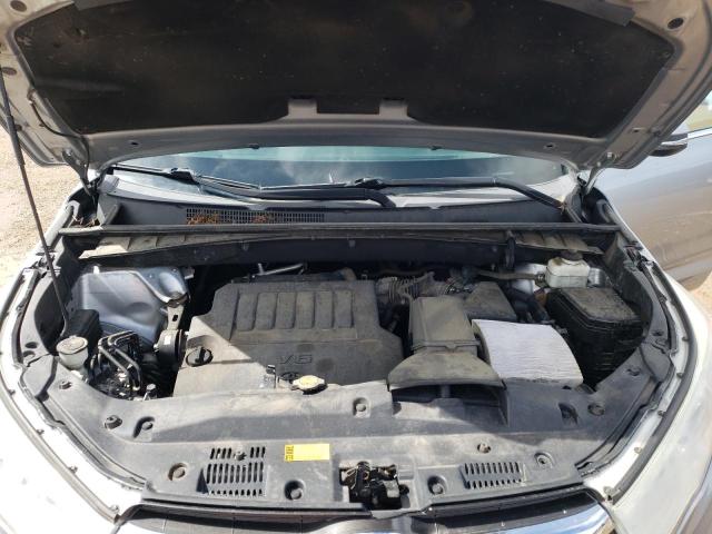 5TDJKRFHXES031339 - 2014 TOYOTA HIGHLANDER XLE Gümüş foto 12
