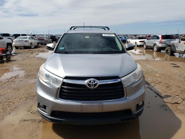 5TDJKRFHXES031339 - 2014 TOYOTA HIGHLANDER XLE Gümüş foto 5