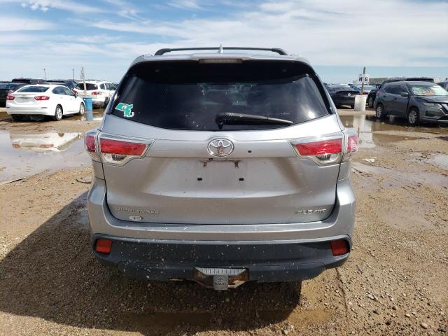 5TDJKRFHXES031339 - 2014 TOYOTA HIGHLANDER XLE Gümüş foto 6