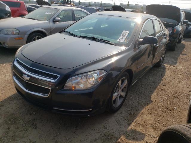 1G1ZC5E03CF383107 - 2012 CHEVROLET MALIBU 1LT BLACK photo 1