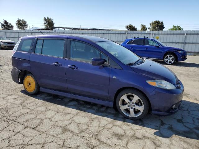 JM1CR29L170140483 - 2007 MAZDA 5 BLUE photo 4