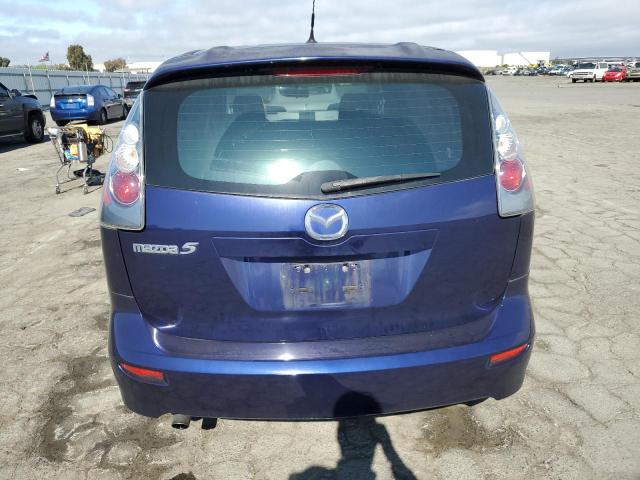 JM1CR29L170140483 - 2007 MAZDA 5 BLUE photo 6