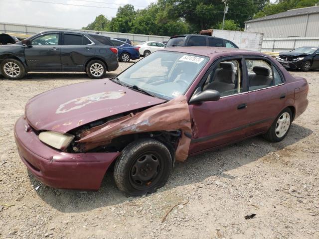 1Y1SK5283WZ408169 - 1998 CHEVROLET GEO PRIZM BASE BURGUNDY photo 1